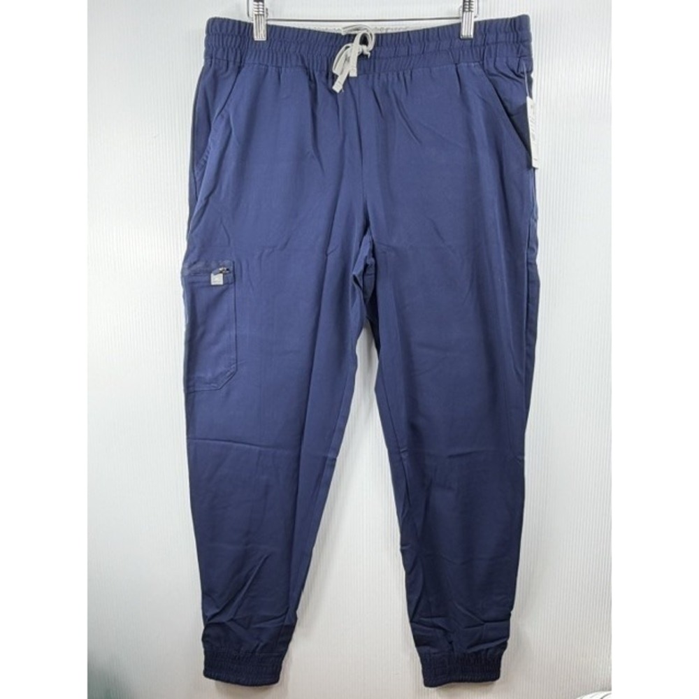 Beyond Scrubs Jogger Womens Large Navy Serene Cargo Pants Medical Dental Pants
